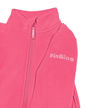 Girls fleece jacket coral pink