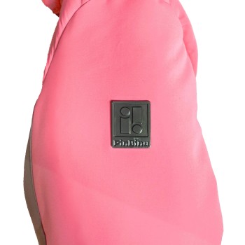 Ski jacket coralpink-cedarbrown-pearlwhite