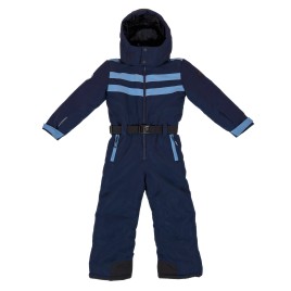 Overall navy blue-dust blue