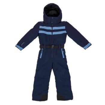 Overall navy blue-dust blue