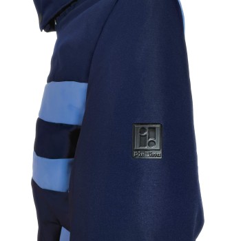 Overall navy blue-dust blue