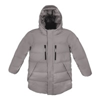 Down coat cedar brown