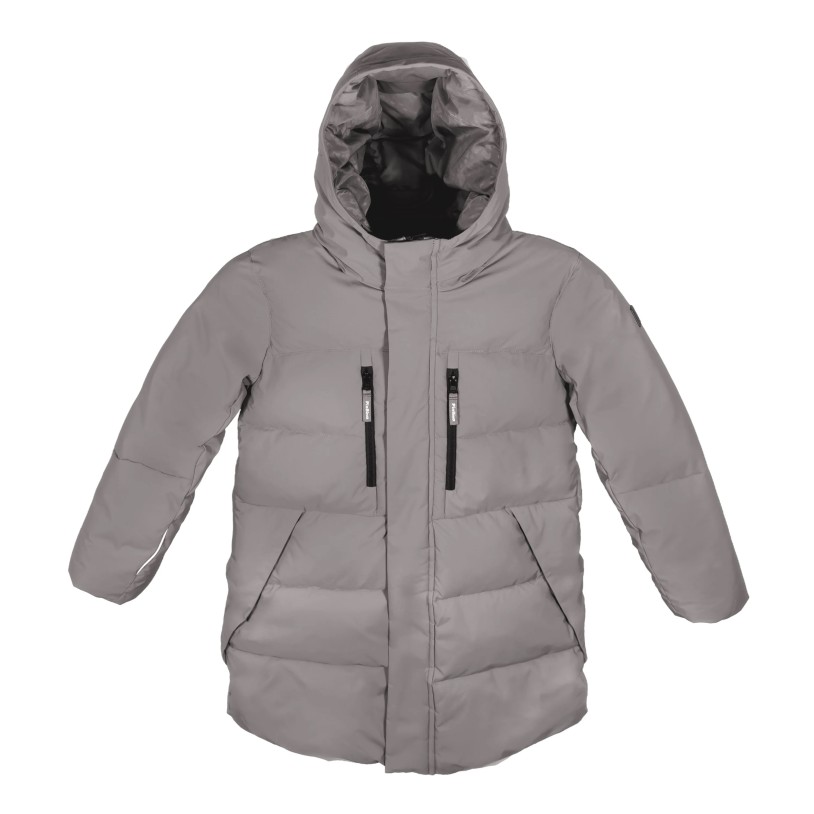 Down coat cedar brown