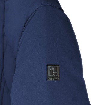 Down coat navy blue