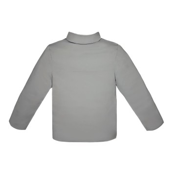 Jacket cedar brown-pearl white