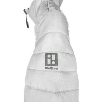 Jacket cedar brown-pearl white